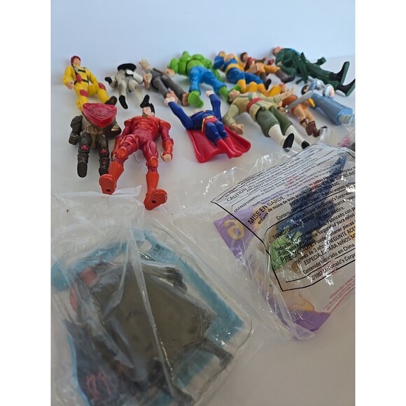 VINTAGE 1990s LOT MIXED ASSORTED Action Figures DC MARVEL TRANSFORMERS AND MORE! - Picture 15 of 16